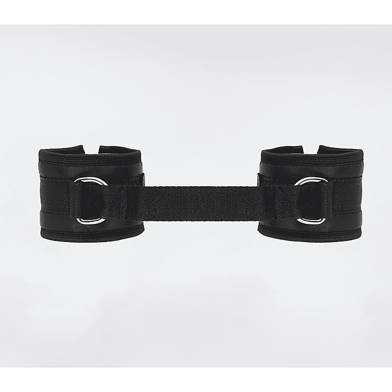 Love In Leather Bright and Soft Satin Wrist Cuffs - Cuffs And Restraints