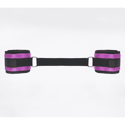 Love In Leather Bright and Soft Satin Wrist Cuffs - Cuffs And Restraints