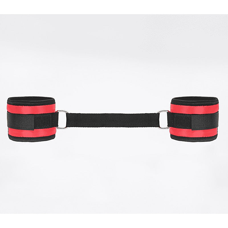 Love In Leather Bright and Soft Satin Wrist Cuffs - Cuffs And Restraints