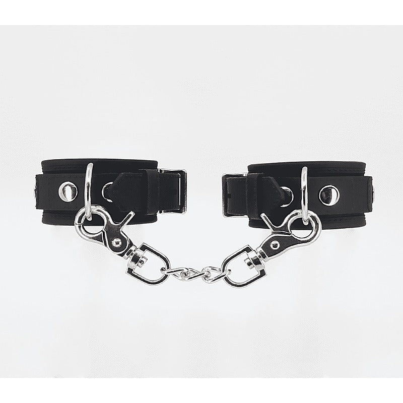 Love In Leather Heavyweight Silicone Wrist Cuffs - Cuffs And Restraints