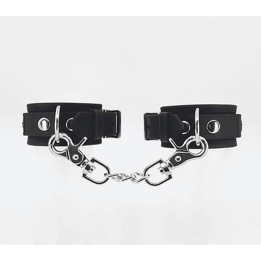 Love In Leather Heavyweight Silicone Wrist Cuffs - Cuffs And Restraints