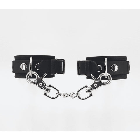 Love In Leather Heavyweight Silicone Wrist Cuffs - Cuffs And Restraints