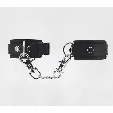 Love In Leather Heavyweight Silicone Wrist Cuffs - Cuffs And Restraints