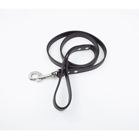 Classic Long Leather Bondage Lead By Love In Leather - Collars and Leads