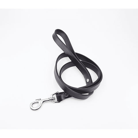 Classic Long Leather Bondage Lead By Love In Leather - Collars and Leads