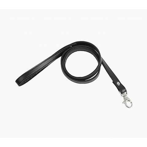 Love In Leather Long Faux Leather Bondage Lead - Collars and Leads