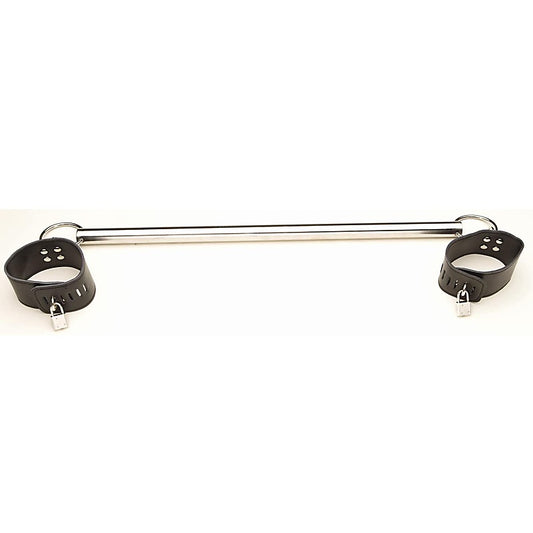 Love In Leather BDSM Play Metal Spreader Bar - Spreaders and Hangers