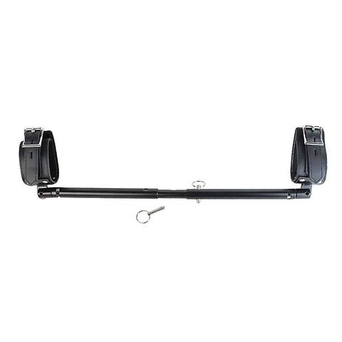 Adjustable Spreader Bar With Cuffs By Love In Leather - Spreaders and Hangers