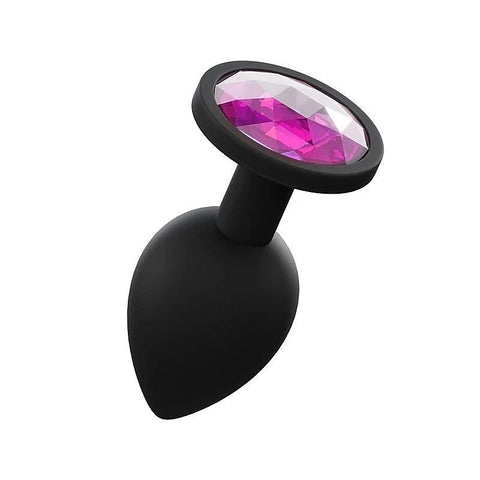 Premium Silicone Anal Plug Black By Love In Leather - Butt Plugs
