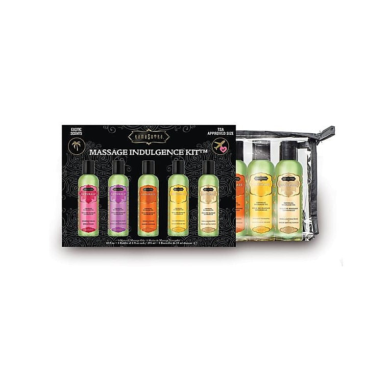 Kama Sutra Massage Oil Indulgence Kit By Kama Sutra Products - Massage Oils and Lubricants