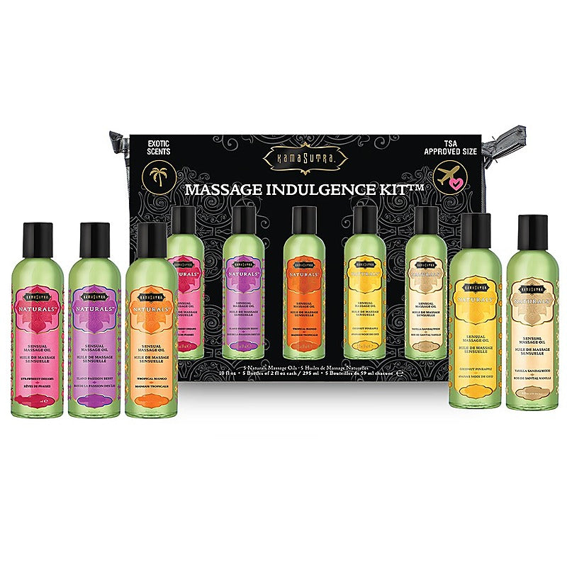 Kama Sutra Massage Oil Indulgence Kit By Kama Sutra Products - Massage Oils and Lubricants
