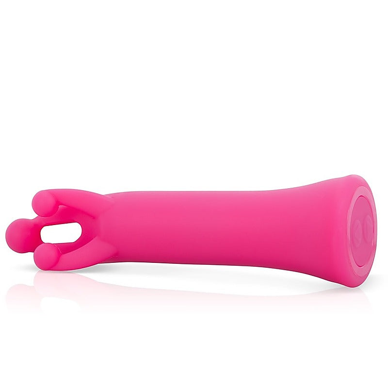 Charged Tri It Pink Single Vibrator By Screaming O - Personal Massagers
