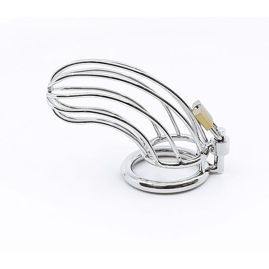 Love In Leather Bird Cage Style Male Chastity Device - Male Chastity
