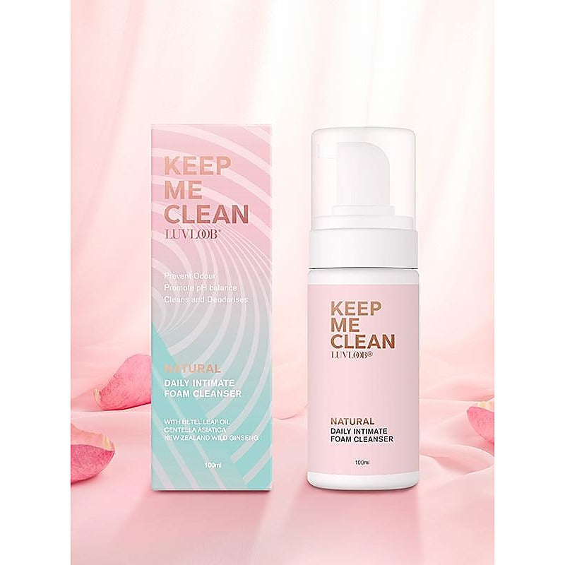 Keep Me Clean Foam Cleanser By Luvloob - Adult Toy Cleaner