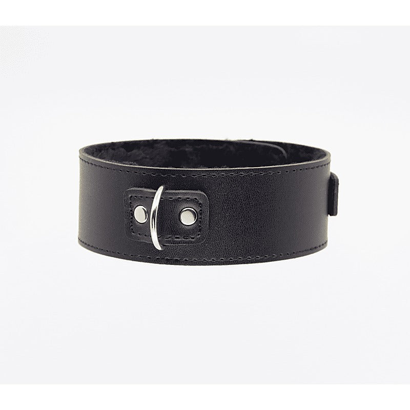 Berlin Baby Fur Lined PU Collar and Lead Set - Collars and Leads