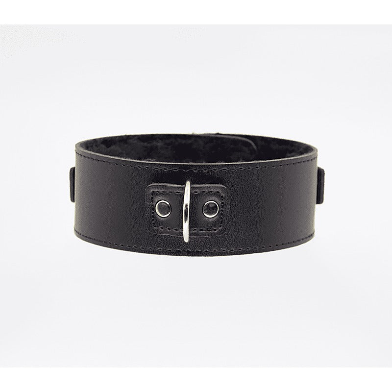 Berlin Baby Fur Lined PU Collar and Lead Set - Collars and Leads