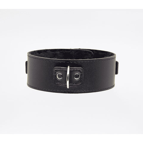 Berlin Baby Fur Lined PU Collar and Lead Set - Collars and Leads