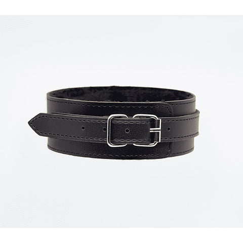 Berlin Baby Fur Lined PU Collar and Lead Set - Collars and Leads