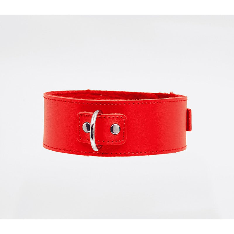 Berlin Baby Fur Lined PU Collar and Lead Set - Collars and Leads