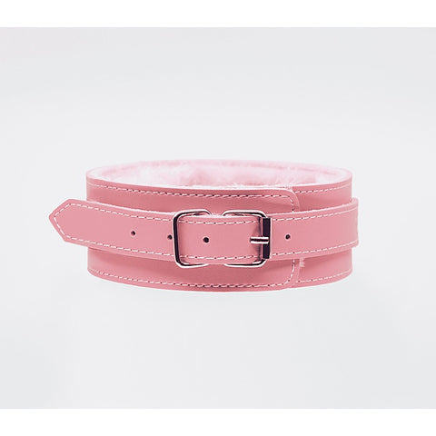 Berlin Baby Fur Lined PU Collar and Lead Set - Collars and Leads