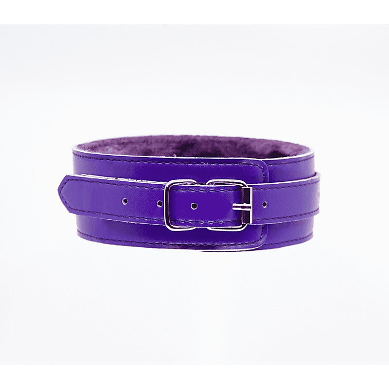 Berlin Baby Fur Lined PU Collar and Lead Set - Collars and Leads