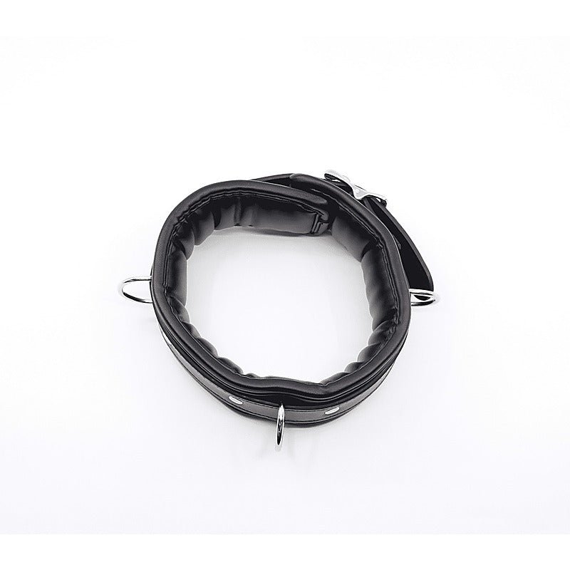 Berlin Baby Padded BDSM Collar With Lockable Buckle - Collars and Leads
