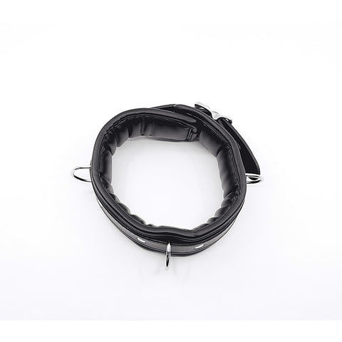 Berlin Baby Padded BDSM Collar With Lockable Buckle - Collars and Leads