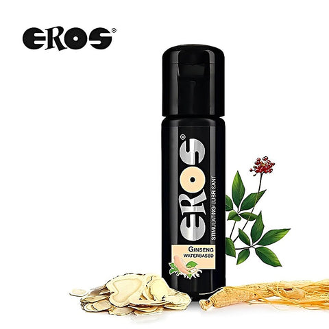 Eros Ginseng Water Based Lubricant By Megasol - Water Based Lubes