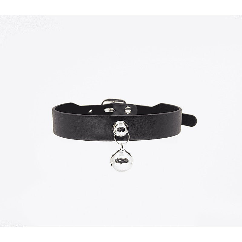 Berlin Baby Faux Flat Leather Cat Collar - Collars and Leads