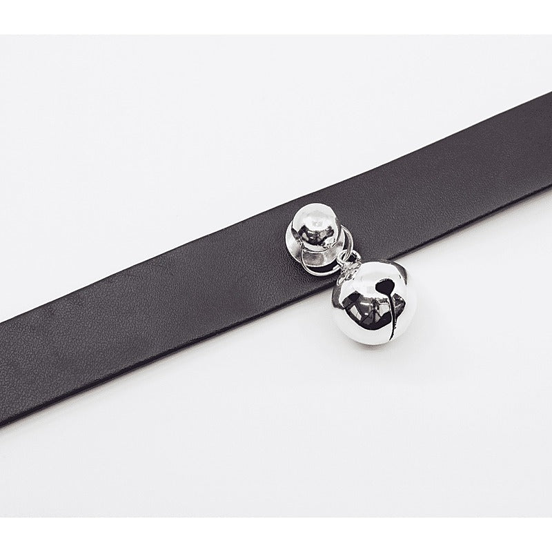 Berlin Baby Faux Flat Leather Cat Collar - Collars and Leads