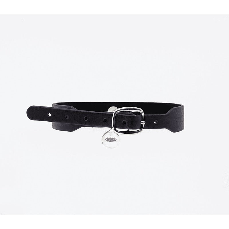 Berlin Baby Faux Flat Leather Cat Collar - Collars and Leads