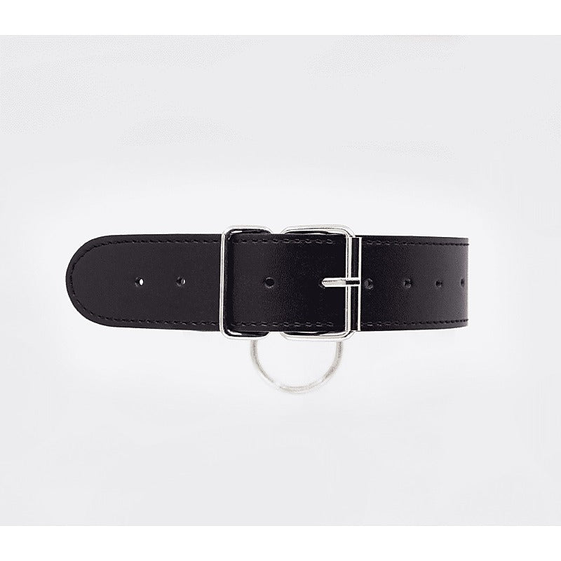 Berlin Baby Black Studded BDSM Play Collar - Collars and Leads