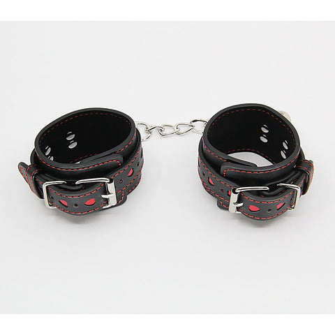 Berlin Baby Metallic Heart Bondage Wrist Cuffs - Cuffs And Restraints