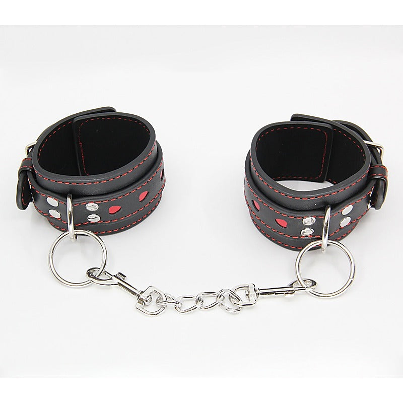 Berlin Baby Metallic Heart Bondage Wrist Cuffs - Cuffs And Restraints