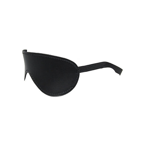 Berlin Baby Faux Leather Blindfold with Faux Fur Lining - Masks And Blindfolds