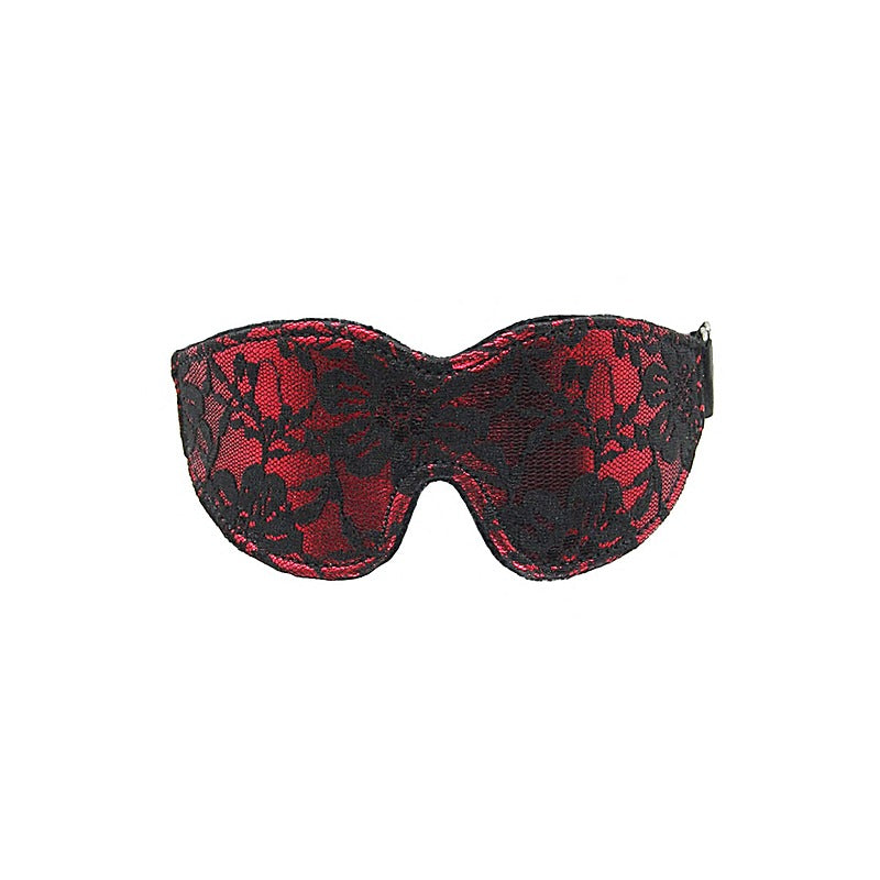 Berlin Baby BDSM Play Satin & Lace Blindfold - Masks And Blindfolds