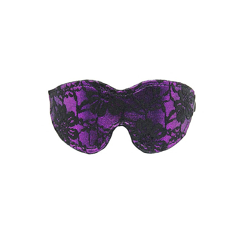 Berlin Baby BDSM Play Satin & Lace Blindfold - Masks And Blindfolds