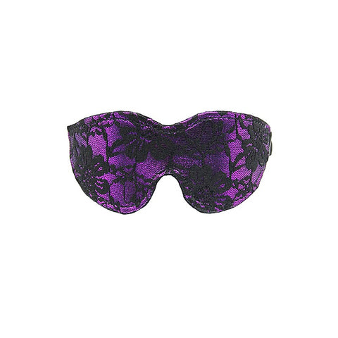 Berlin Baby BDSM Play Satin & Lace Blindfold - Masks And Blindfolds
