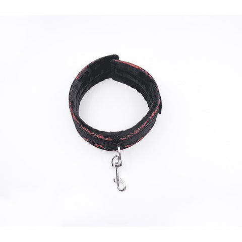 Berlin Baby Satin and Lace BDSM Play Collar - Collars and Leads