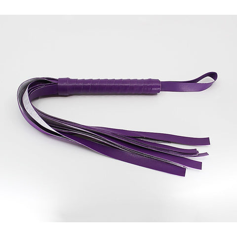 Basic Pu Leather Bondage Flogger By Berlin Baby - Whips And Crops