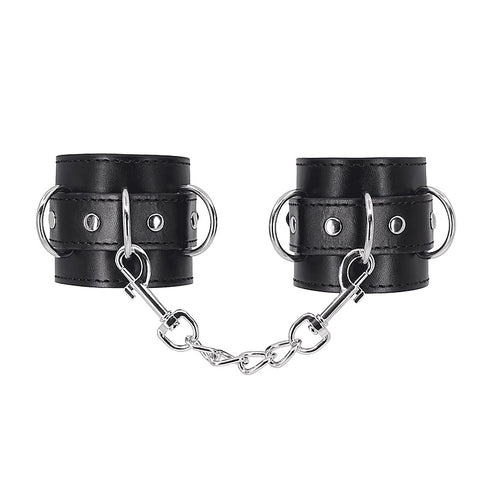 Berlin Baby Unlined Faux Leather Wrist Cuffs - Cuffs And Restraints