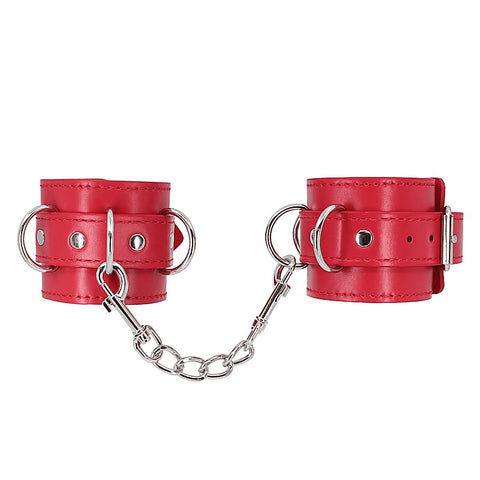 Berlin Baby Unlined Faux Leather Wrist Cuffs - Cuffs And Restraints