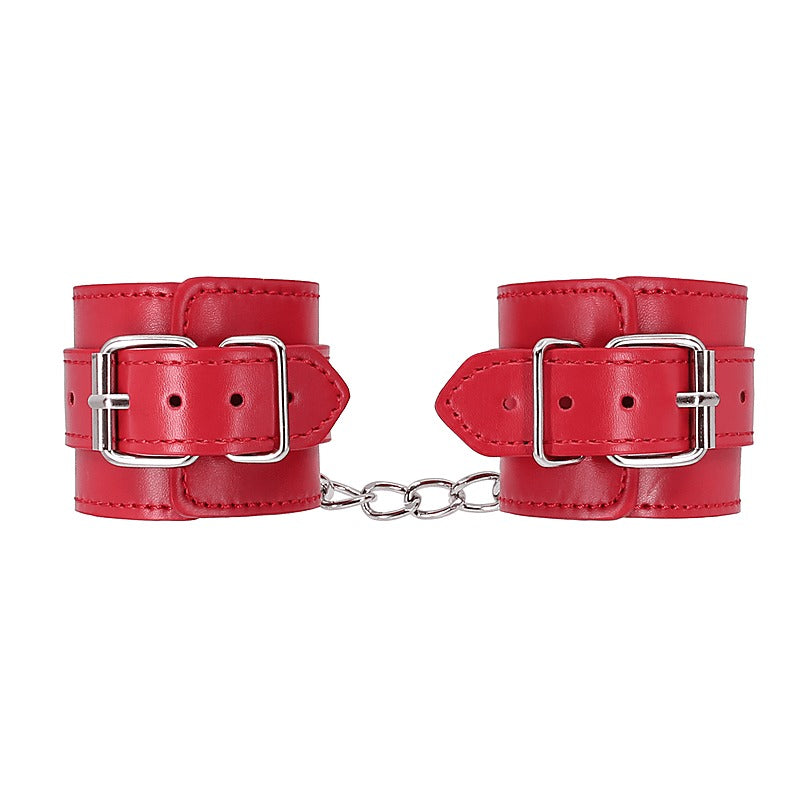 Berlin Baby Unlined Faux Leather Wrist Cuffs - Cuffs And Restraints