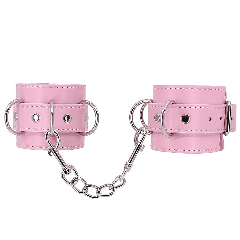 Berlin Baby Unlined Faux Leather Wrist Cuffs - Cuffs And Restraints