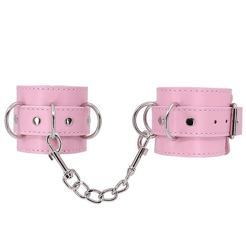 Berlin Baby Unlined Faux Leather Wrist Cuffs - Cuffs And Restraints