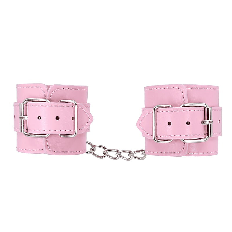 Berlin Baby Unlined Faux Leather Wrist Cuffs - Cuffs And Restraints