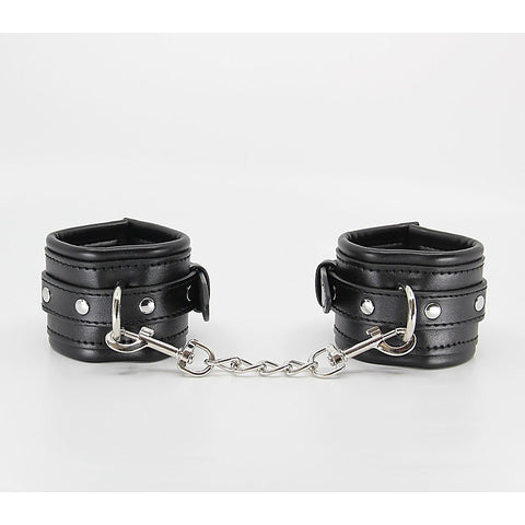 Berlin Baby Diamante Buckle Bondage Wrist Cuffs - Cuffs And Restraints