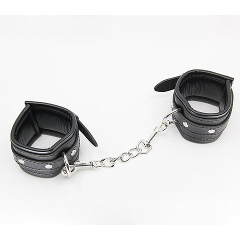 Berlin Baby Diamante Buckle Bondage Wrist Cuffs - Cuffs And Restraints