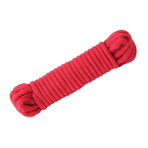 20M Cotton Bondage Rope By Love In Leather - Cuffs And Restraints