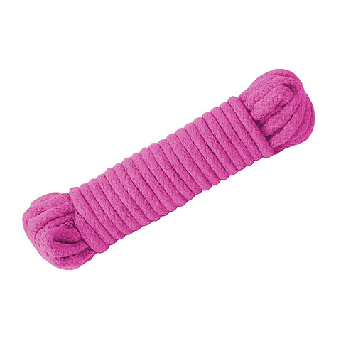 20M Cotton Bondage Rope By Love In Leather - Cuffs And Restraints